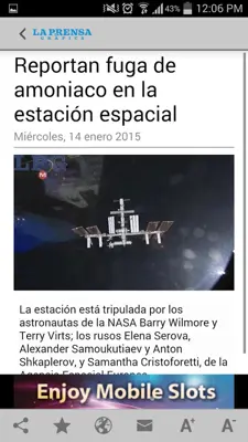 La Prensa Gráfica android App screenshot 4