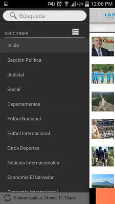 La Prensa Gráfica android App screenshot 6